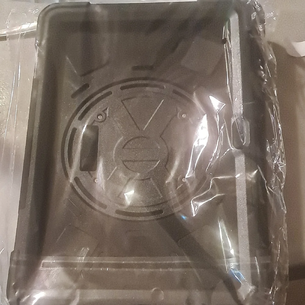 Black Tablet Case with Rotating Stand